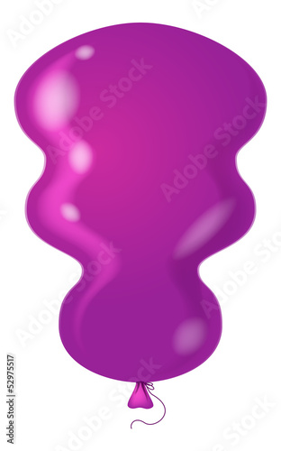 Violet balloon