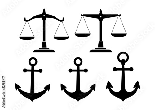 Black icon set