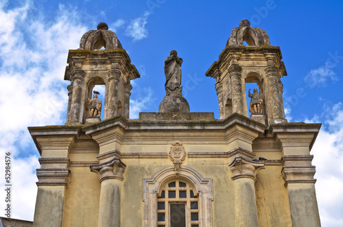 Sanctuary of SS. Cosma e Damiano. Ugento. Puglia. Italy.