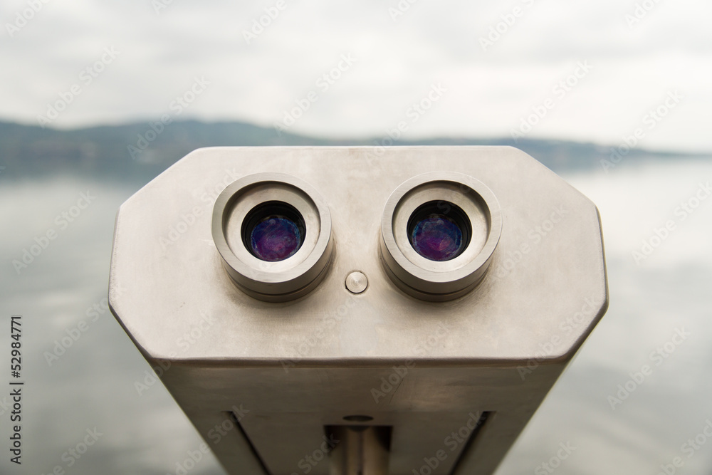Coin Operated Binoculars at Seascape