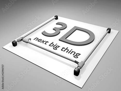 3D Drucker_next big thing - 3D photo
