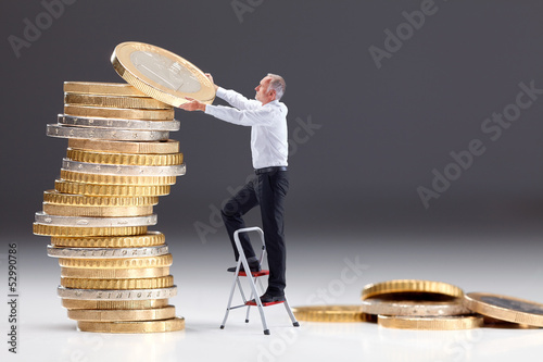 Investment of money III photo