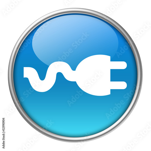 Bottone vetro spina elettrica