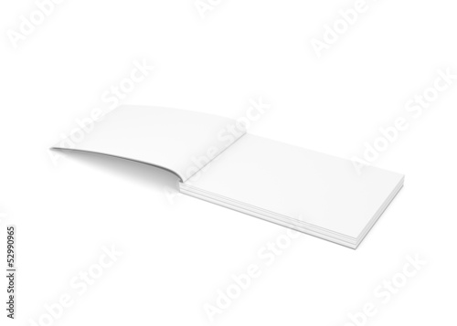 Magazin A4 Cover quer Doppelseite