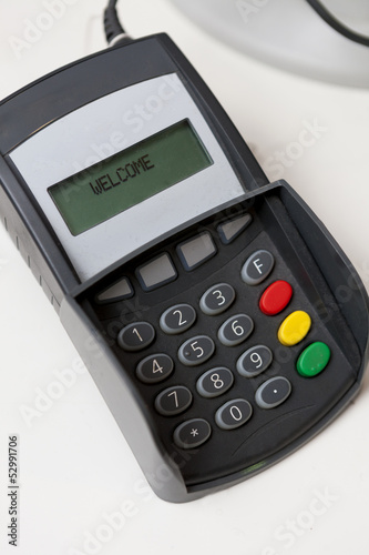 Point of sale credit card terminal