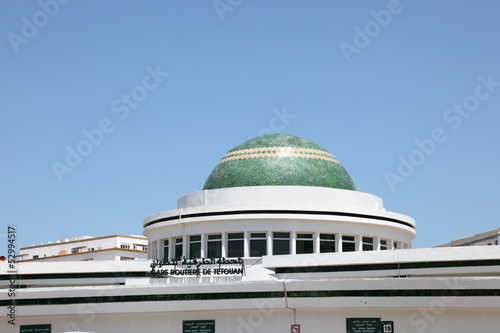 Bus station (gare routiere) in Tetouan, Morocco photo