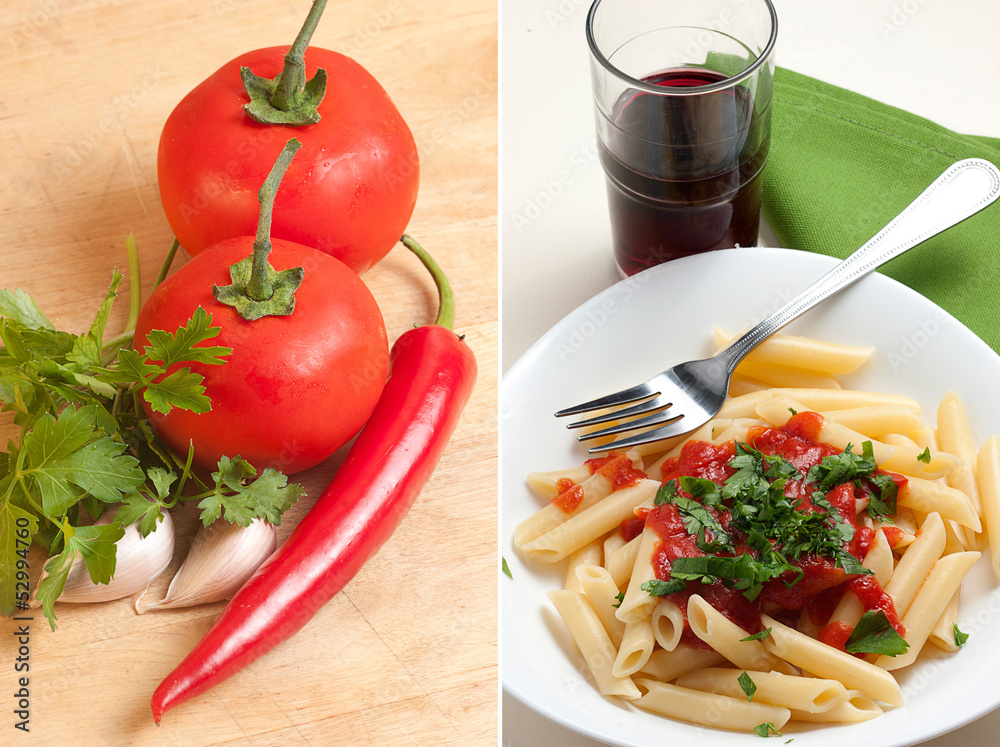 penne all'arrabbiata penne all'arrabbiata
