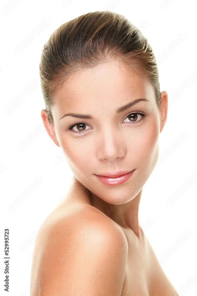 Fototapeta premium Beauty skin care face portrait of asian woman