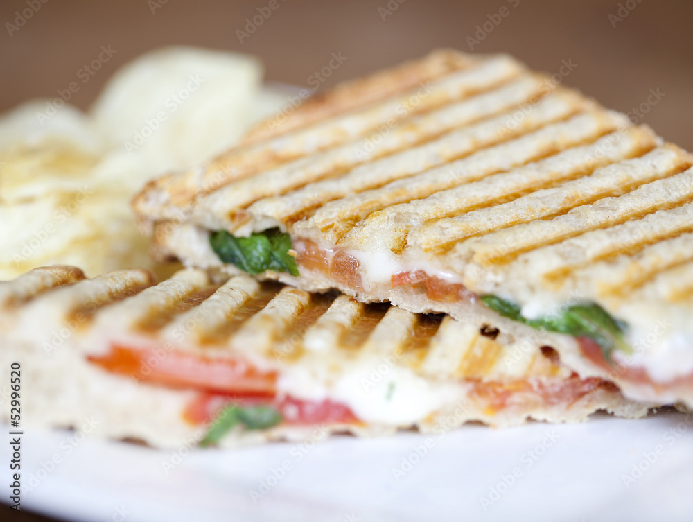 Grilled caprese sandwich Grilled caprese sandwich