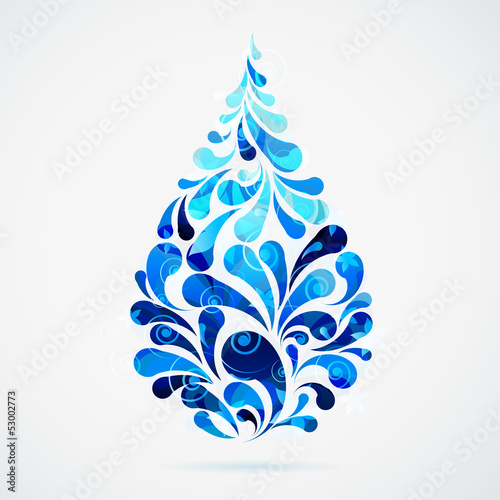 water floral drops