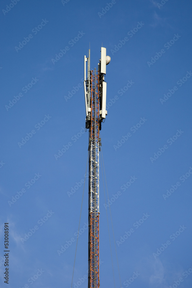 rack with GSM antennas rack with GSM antennas