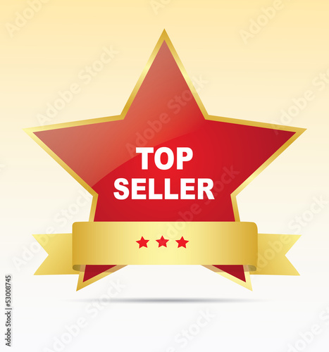 Top seller label