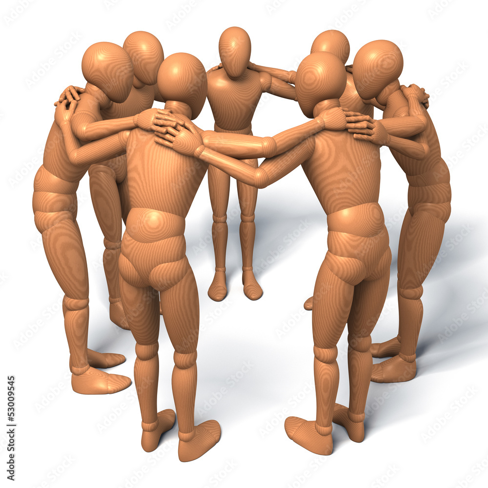 Obraz premium Team Figuren