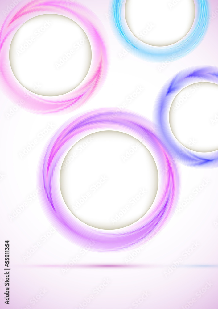 Vertical background with colorful falling circles Vertical background with colorful falling circles