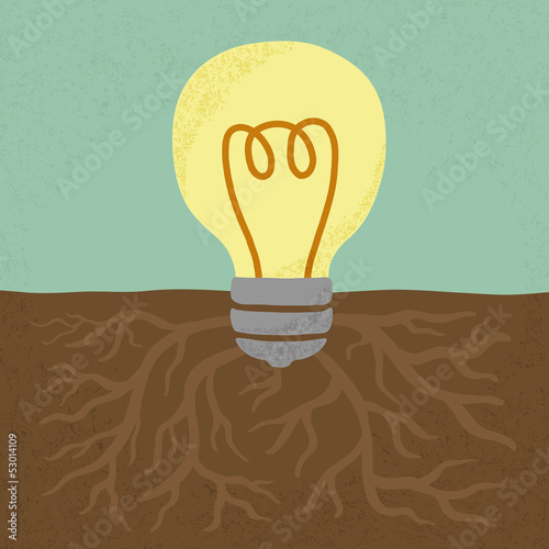 Idea Tree  , eps10 vector format