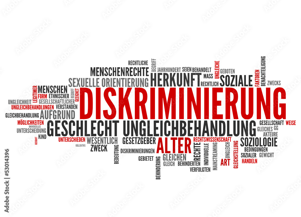 Diskriminierung (Benachteiligung, Ungleichbehandlung) Diskriminierung (Benachteiligung, Ungleichbehandlung)