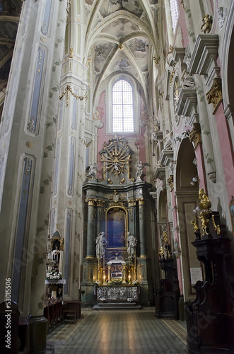 Interior Latin Cathedral in Lvov © dmitrydesigner