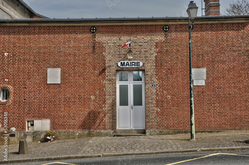 France, the city hall of Charmont photo