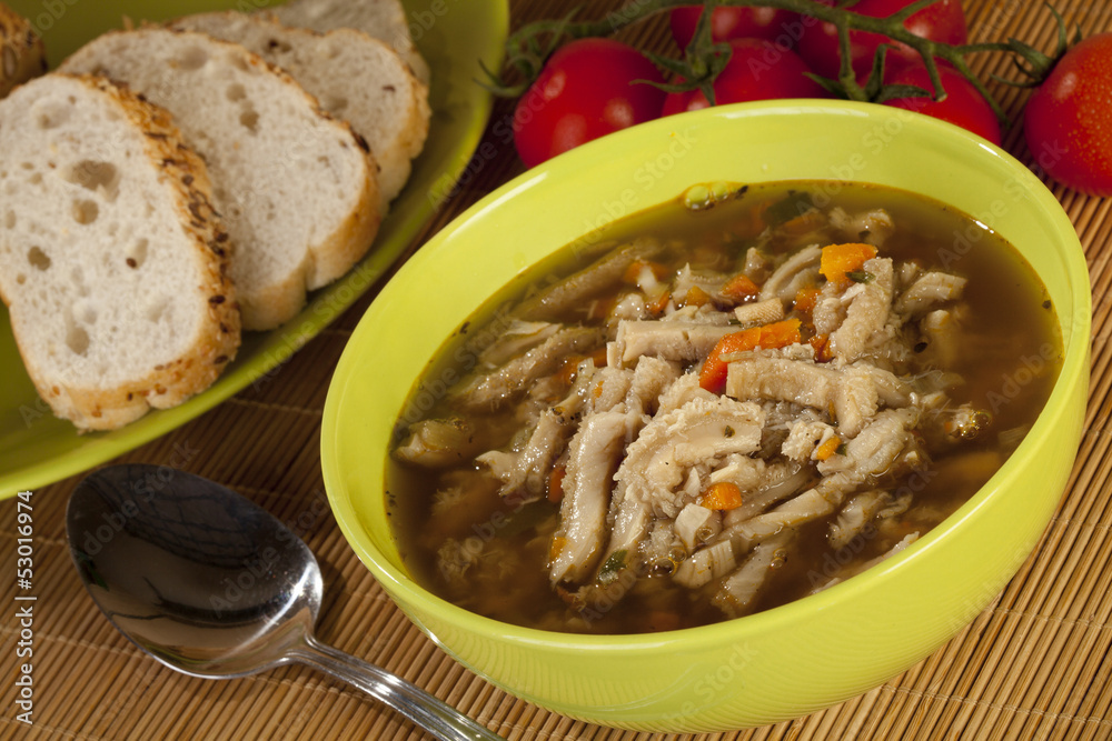 Polish beef soup Polish beef soup