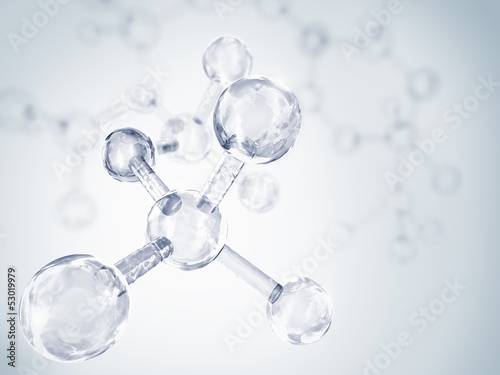 Fotografia Molecule