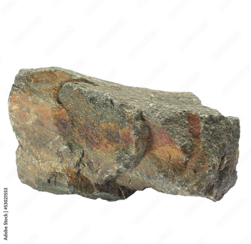 stone single granite boulder large river isolated big rock block stone single granite boulder large river isolated big rock block