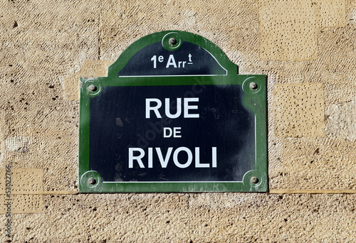 rue de rivoli