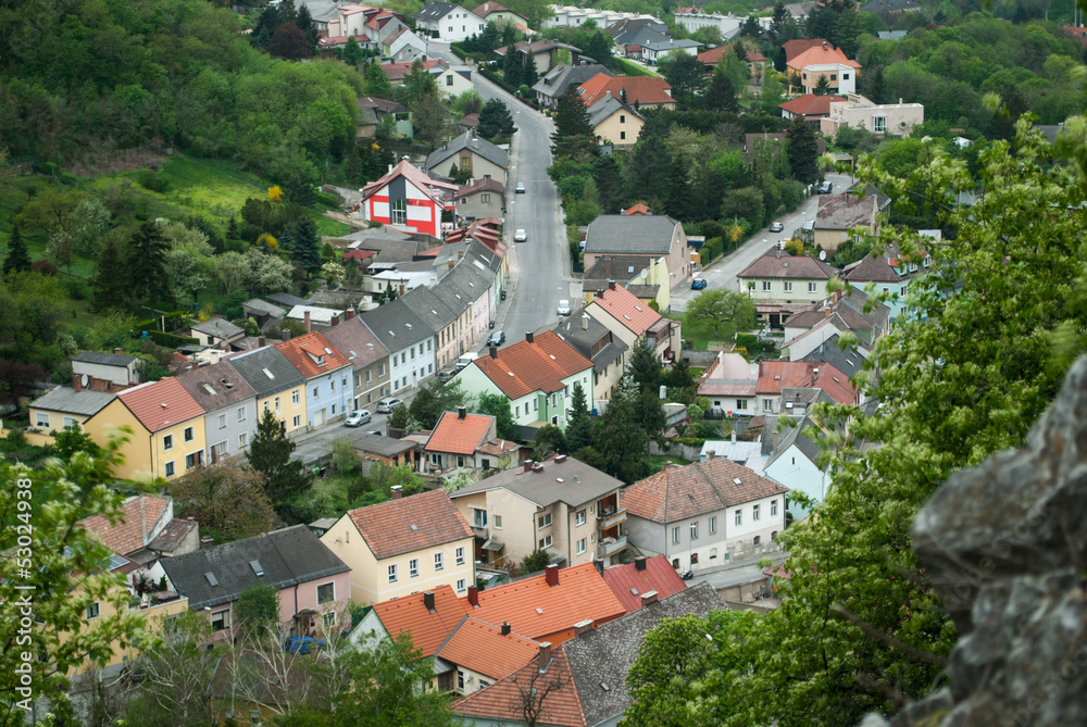 view of the small town