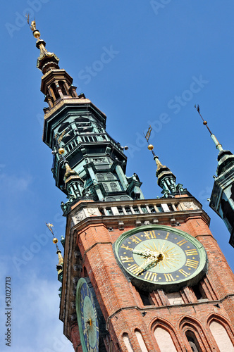 Wieża gdańskiego ratusza
