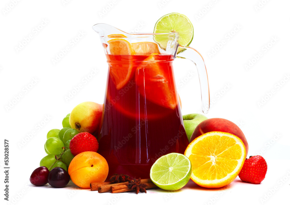 Sangris and fruits Sangris and fruits