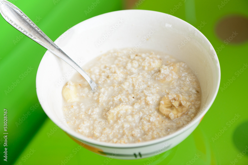 bowl of oatmeal bowl of oatmeal