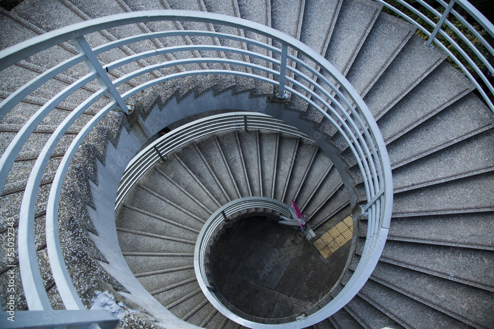 Obraz premium Spiralne schody