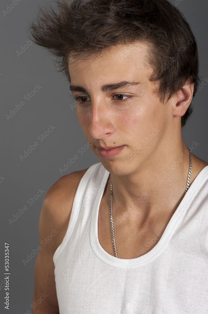 Portrait of a young man Portrait of a young man