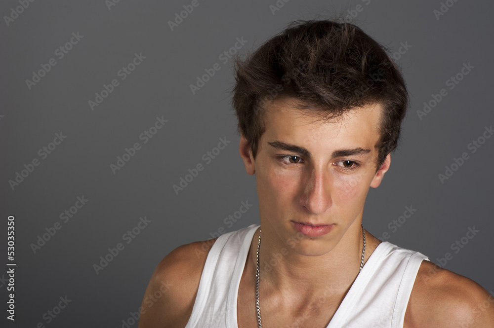 Portrait of a young man Portrait of a young man