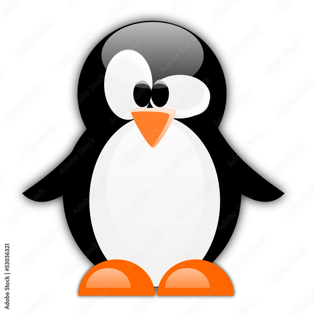 Obraz premium Penguin