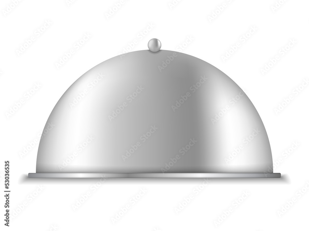 Platter on white background Platter on white background