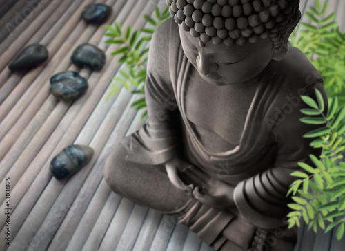 Canvas Print Buddha-Wellness