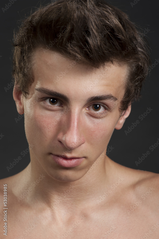 Portrait of a young guy Portrait of a young guy