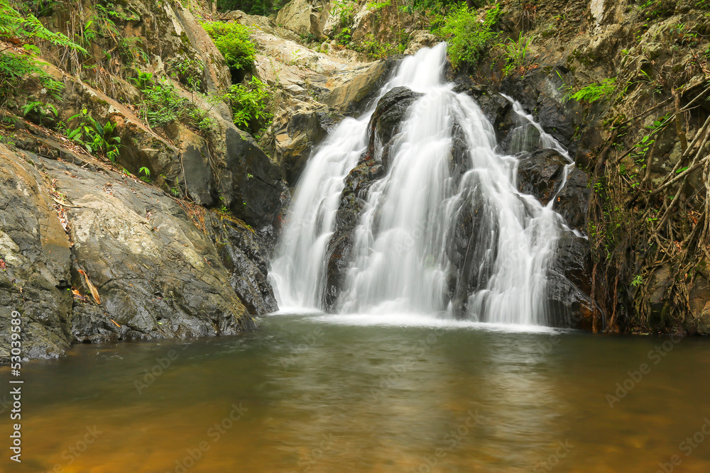 waterfall in thai national park