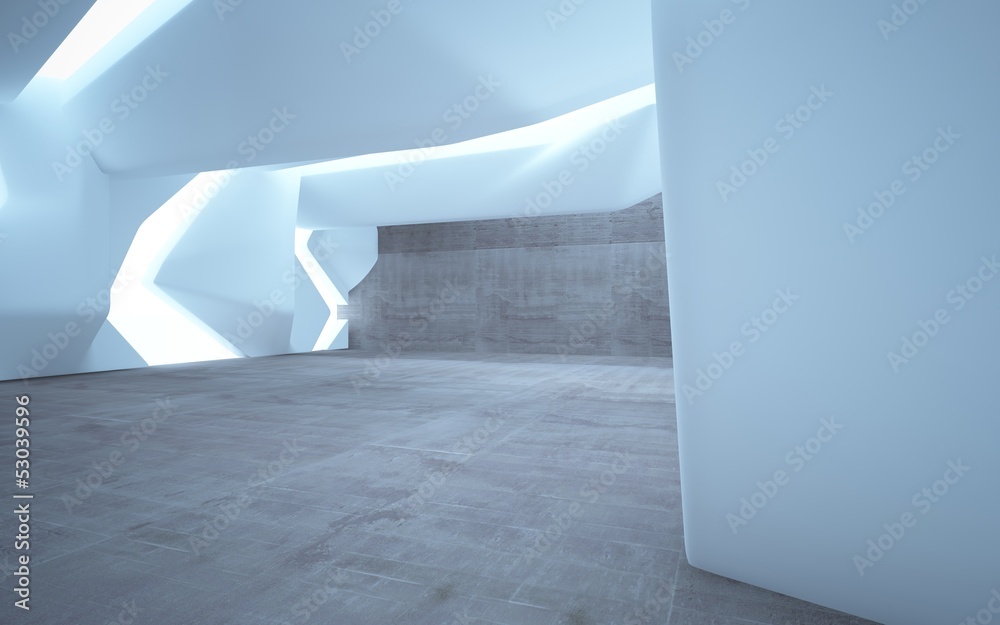 Obraz premium Abstract interior