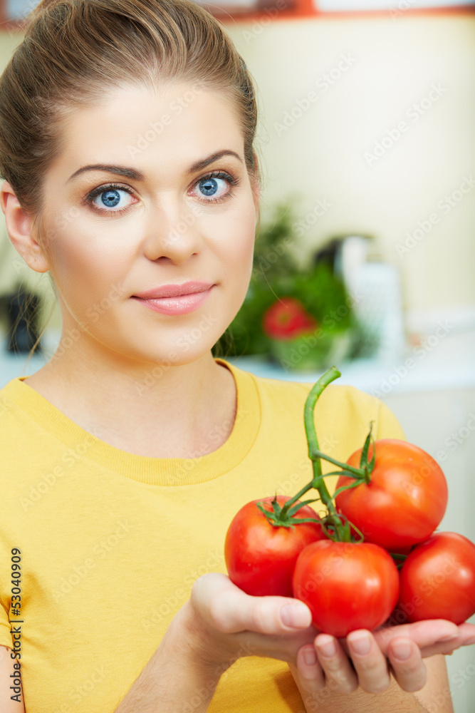Woman in kitchen Woman in kitchen