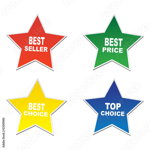 Star stickers -Bestseller,price,choice,top seller