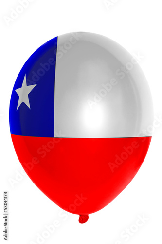 Balloon colored in national flag of chile Free Download Balloon colored in national flag of chile - GFXLoad
