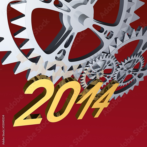 Gears 2014 on red