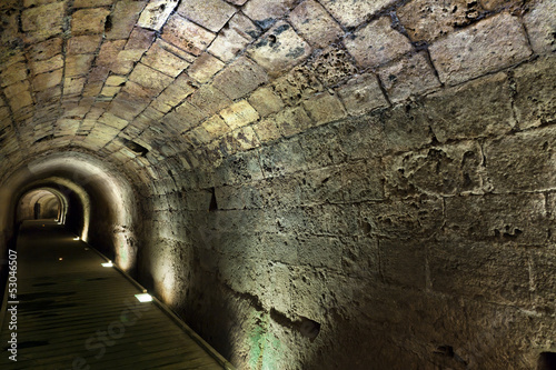Templar Tunnel in Acco