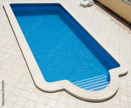 Sun kissed pool
