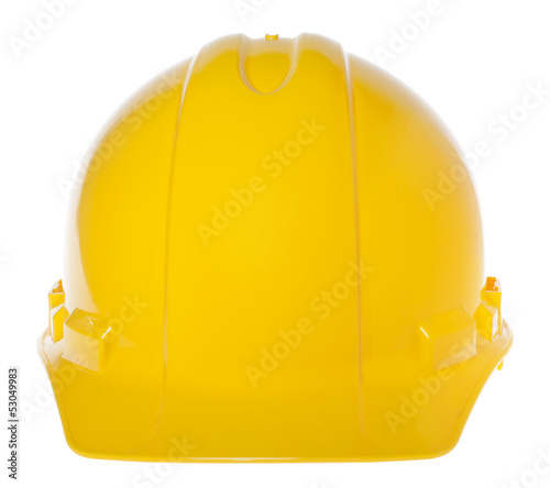 Isolated Hard Hat - Frontal Yellow