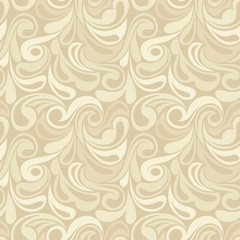 Fototapete Beigefarbene Muster Abstraktes nahtloses Muster in Beige  © naddya
