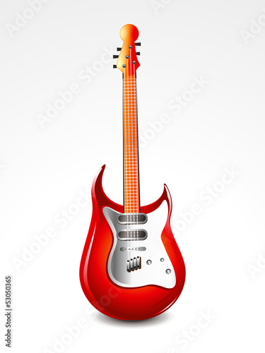 abstract glossy guitar