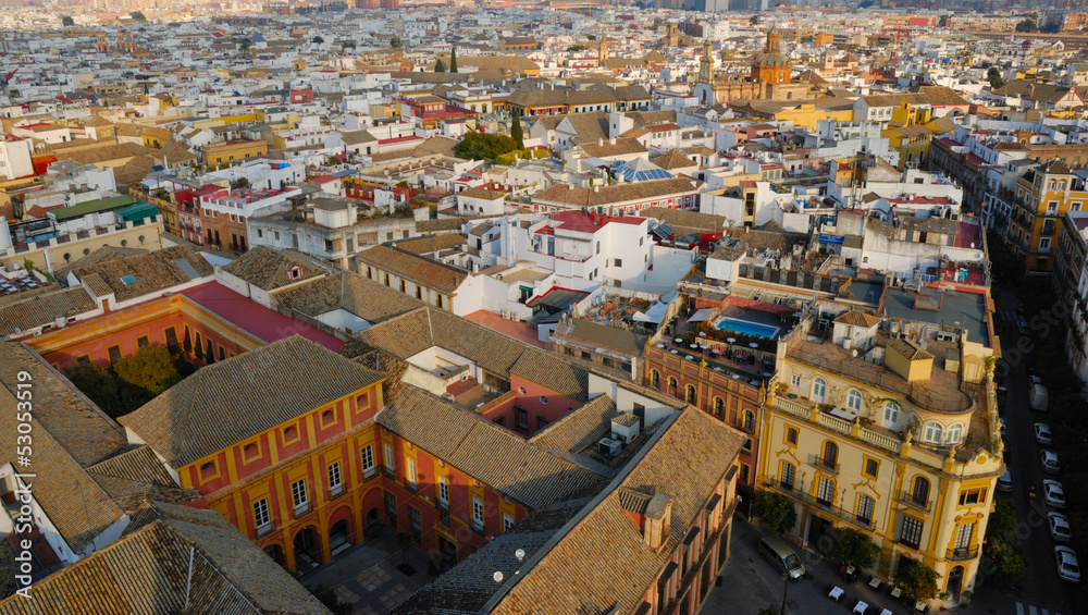 Panoramic of Seville