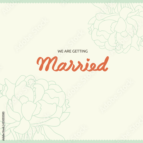 Wedding card